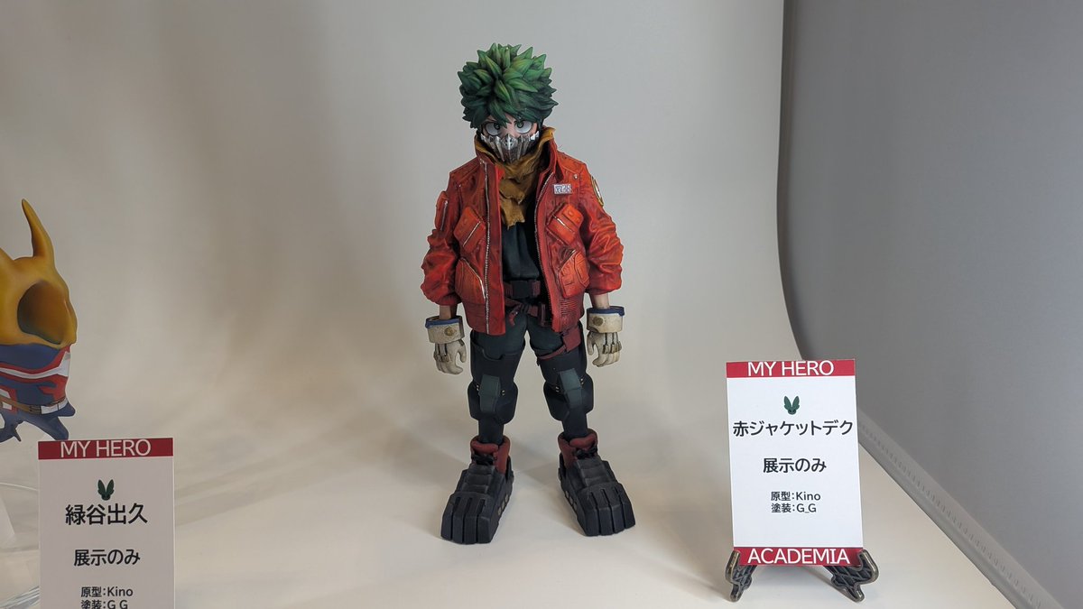 彩色有りのデク2体歯彩色もキレイすぎて凄いです #WF2026W