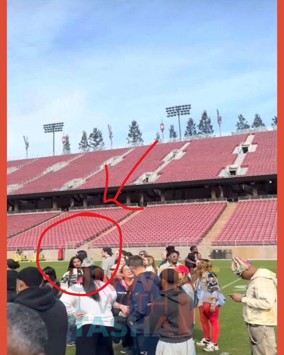 (#AD) — OOP, Not Stefon Diggs on the field with Pree… and yes, that Pree aka Offsets alleged mistress. 🫠