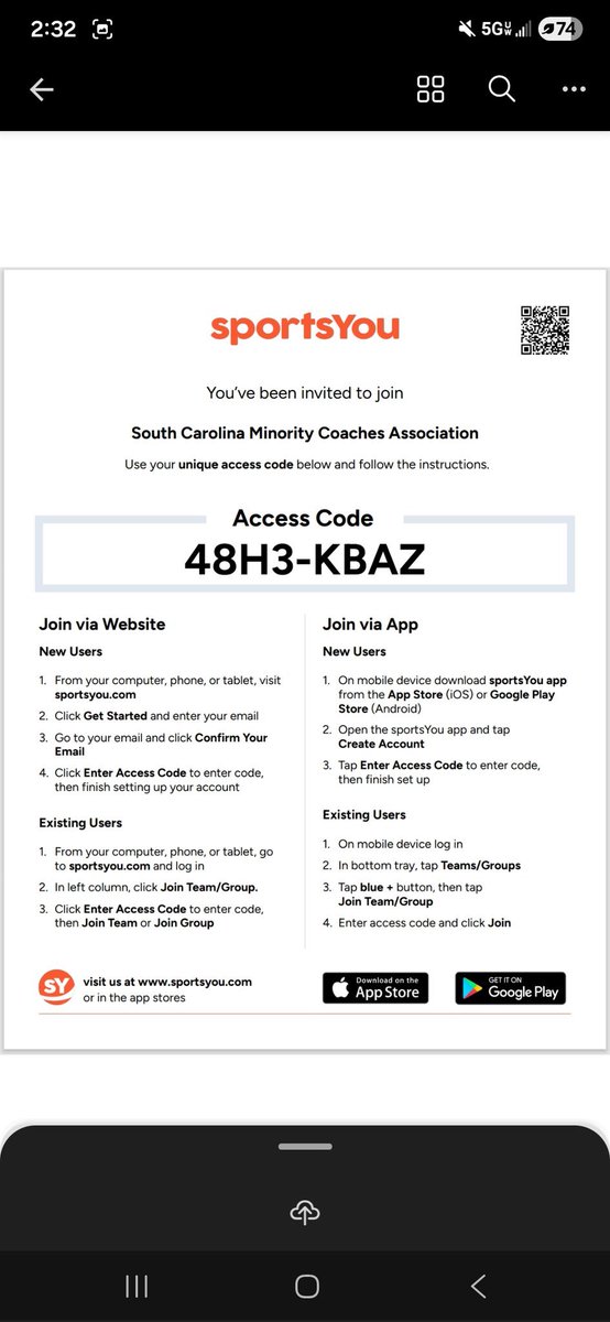 SC Minority Coaches Association tweet media