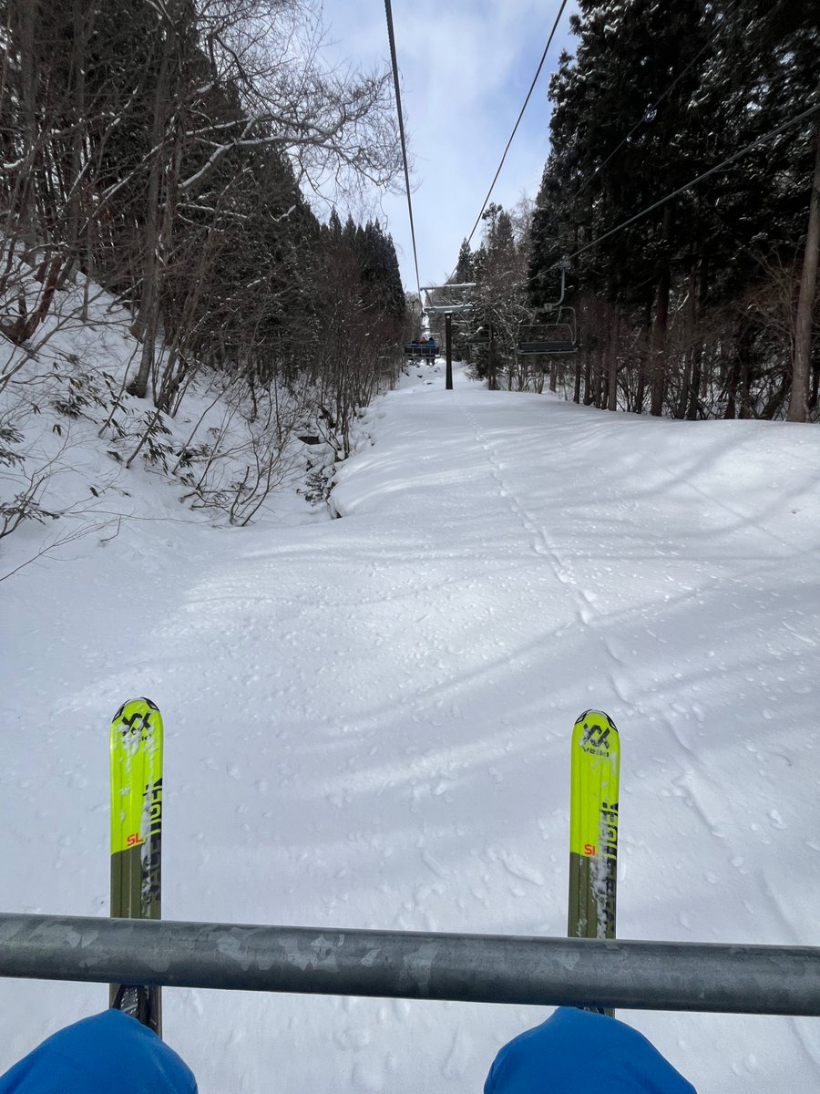 下で5本落とし。さて上級者コース行ってみますか😀