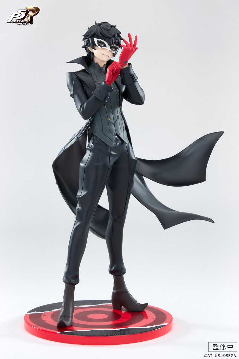 〓原型公開〓

人気ゲーム『ペルソナ5 ザ・ロイヤル』より「Joker」が登場！
 
今回の日本ワンダーフェスティバル2026[冬]会場で、APEX-TOYS新作『LIMEPIEシリーズ ペルソナ5 ザ・ロイヤル Joker』1/8 完成品フィギュアの彩色原型が公開されます！