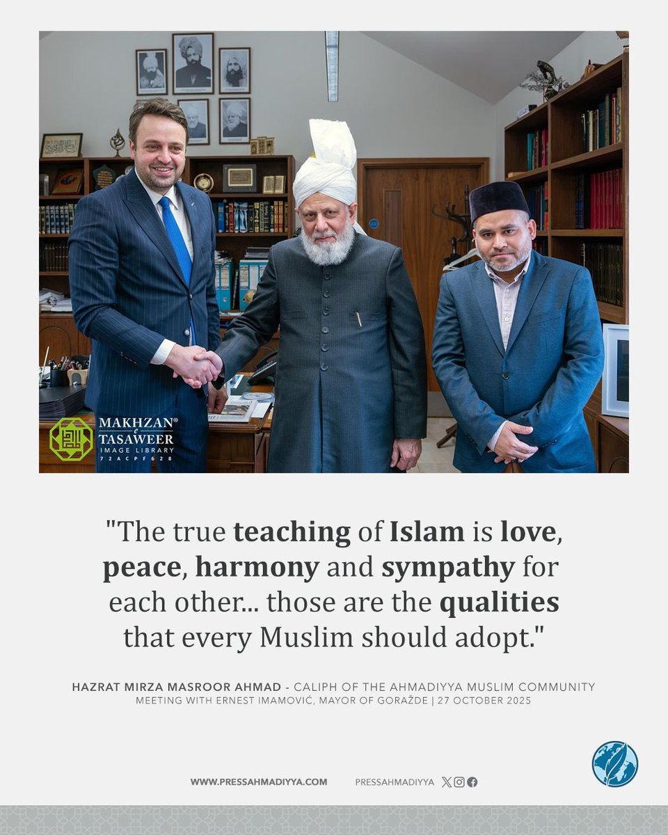 Shameemaparvin's tweet photo. It is our responsibility to follow not only the laws of the country but also those in authority, and to show complete cooperation with the government. #IslamAhmadiyya_LoveForNation https://t.co/ARd2ixQcW2