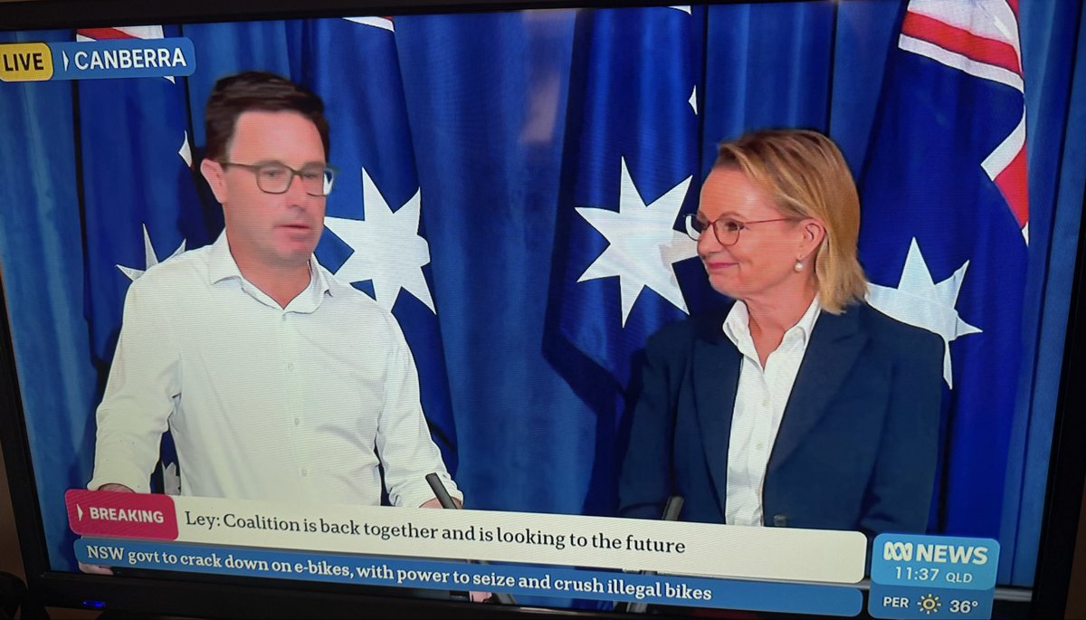 This has all the gravitas, vibe and believability of White Lady Funerals merging with Kennards Hire. #auspol