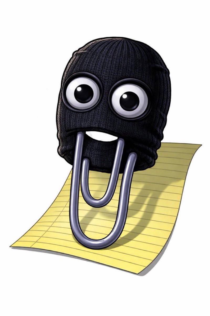 TonMemeLab's tweet image. Crime season for $Clippy it’s going to be the next 1B runner @a1lon9 @toly crime this shit 📎

If not the community will do it regardless…