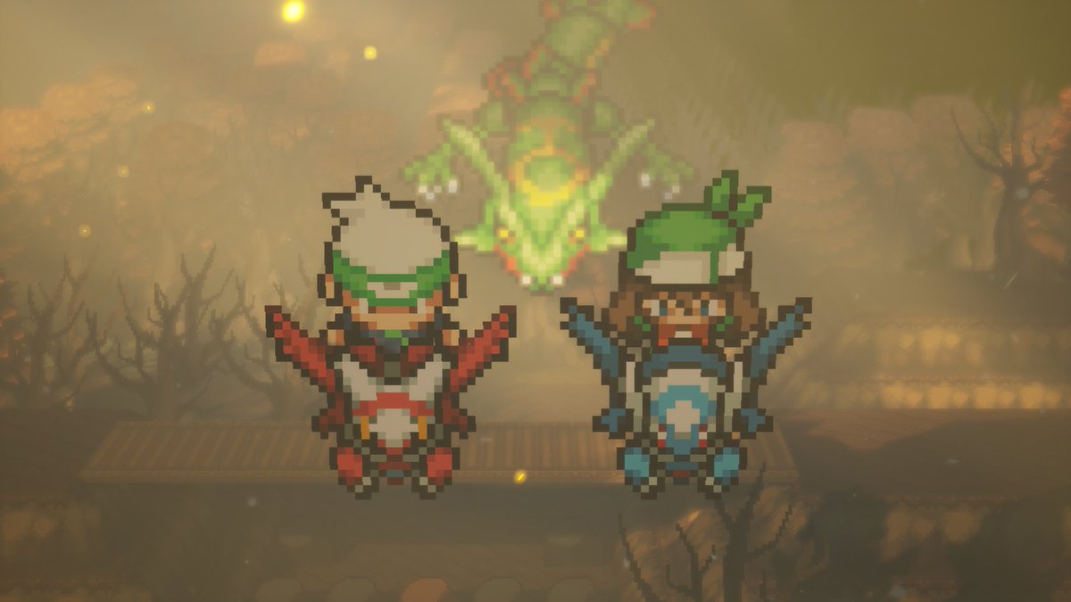 imagine getting chased by an adorable pokemon