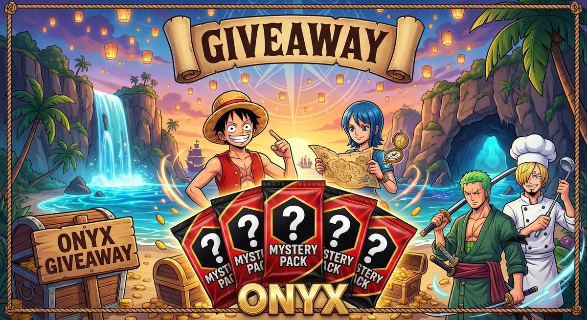 💘 Gooner Superbowl Giveaway 💘

⚡️ 5 Prizes -  5 Winners ⚡️
1. OP-09 Sleeved Booster
2. OP-13 Pack
3. OP-12 Sleeved Booster + 1x OP-12 Pack
4. OP-10 Sleeved Booster
5. 2x OP-14 Packs

To Qualify: 
a. Follow <a href="/Onyxpacks/">Onyx</a> &amp; RT
b. Tag 2 Friends 
c. Bonus entry for Discord members 🔥