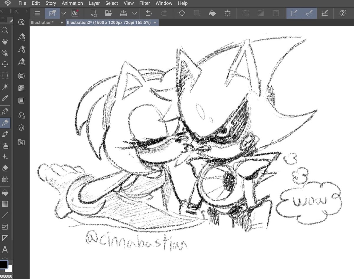 Idk what to draw. #metamy #metalsonic #amyrose