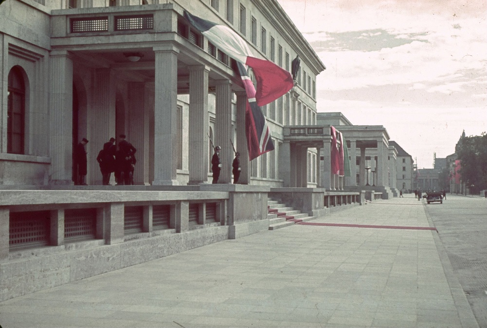 VoicesofWW2's tweet image. The Führerbau in Munich, Germany, September 1, 1938