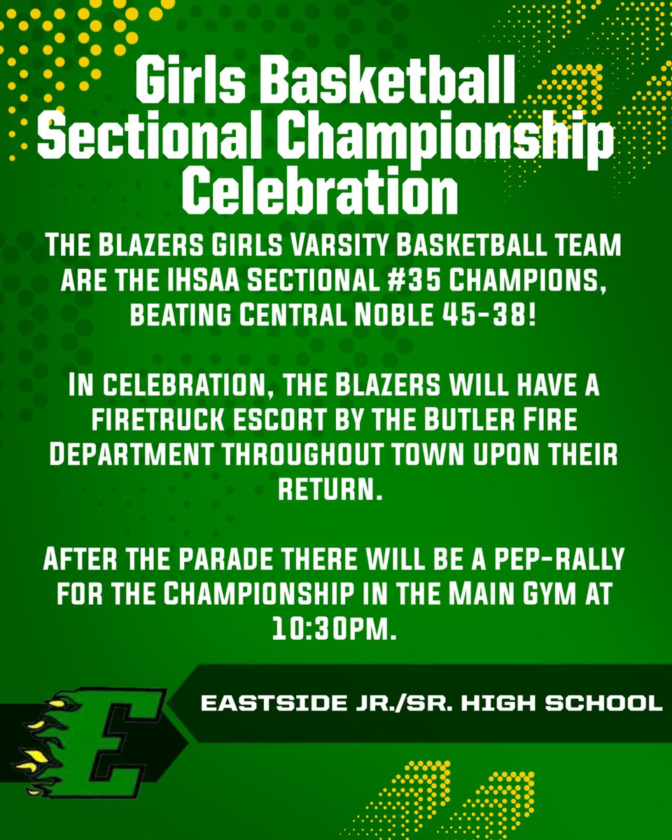 Eastside Blazers Athletics (@blazerseastside) on Twitter photo 