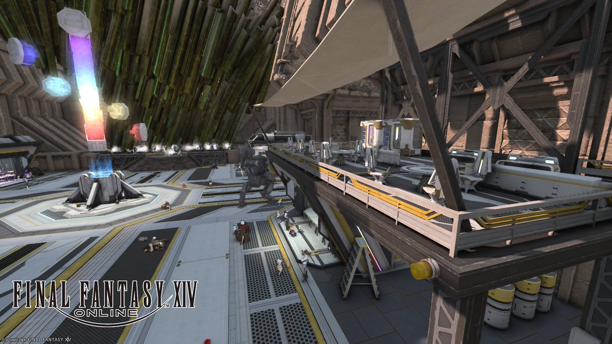 日よけ布程度じゃなくて、ちゃんと屋根作ろうや
#FF14風景