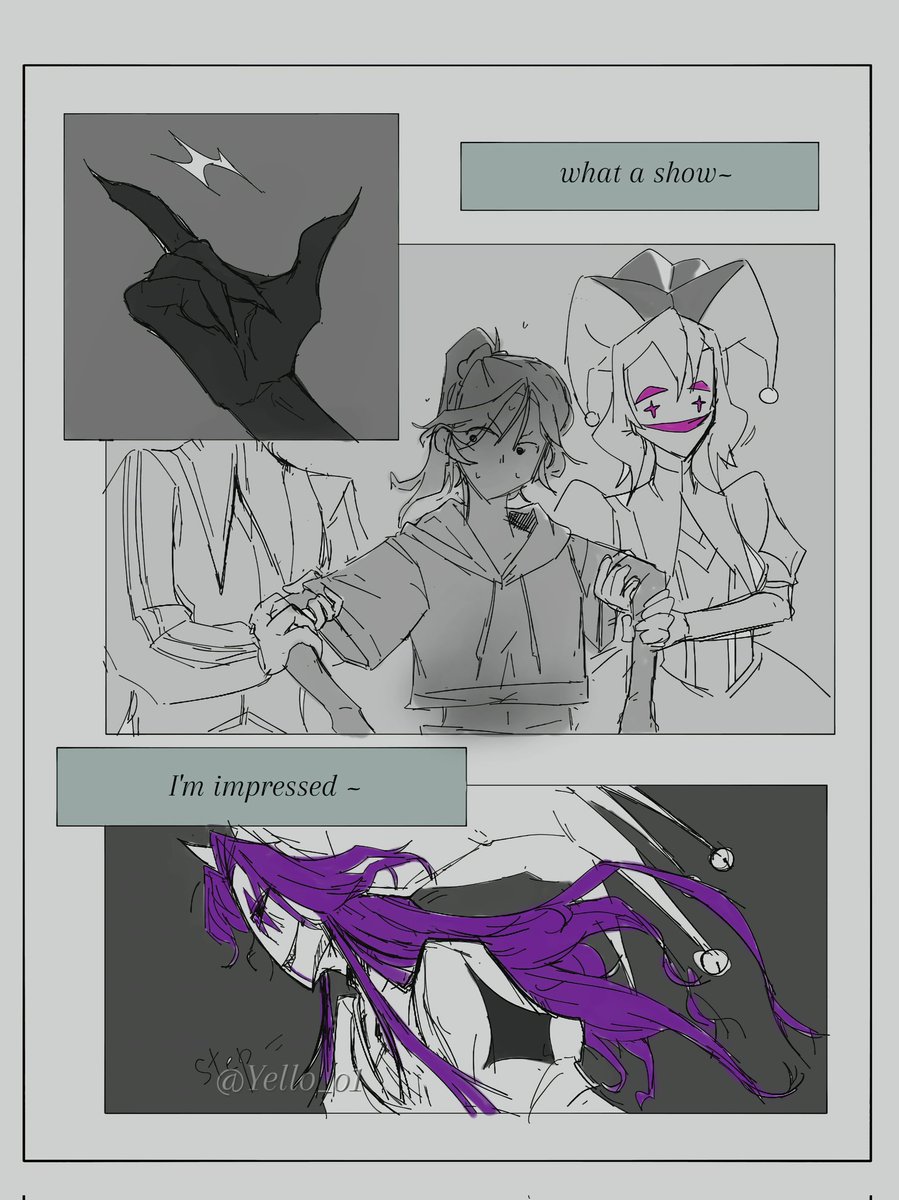 Yello_o11's tweet photo. Don't piss him off…
#thefreakcircusjester #thefreakcircus #怪胎马戏团
 有点lazy to render…… https://t.co/LnqGlIDPS9