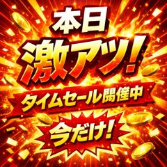 🚨🚨 緊急タイムセール開催中 🚨🚨 ⚠️ 終了まで残りわずか！【本日17