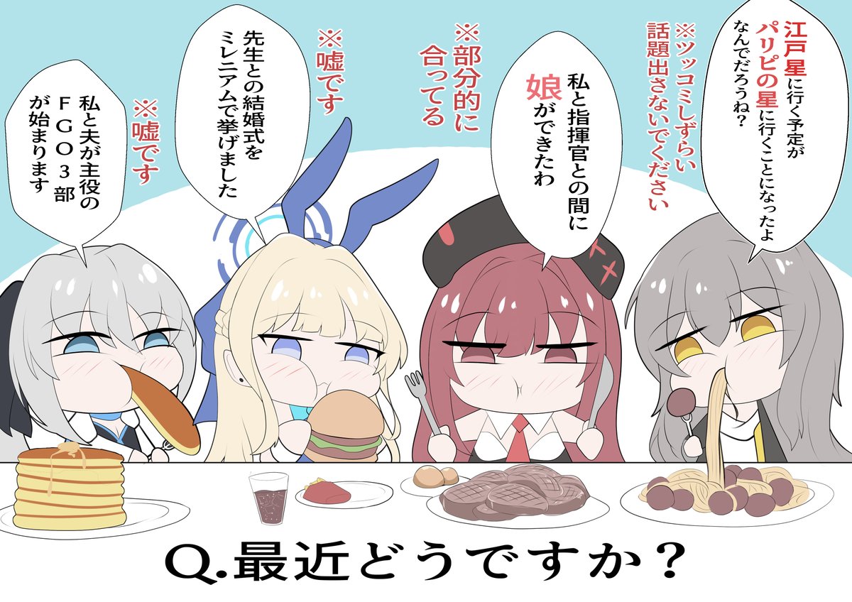 モルガン陛下達の同窓会 