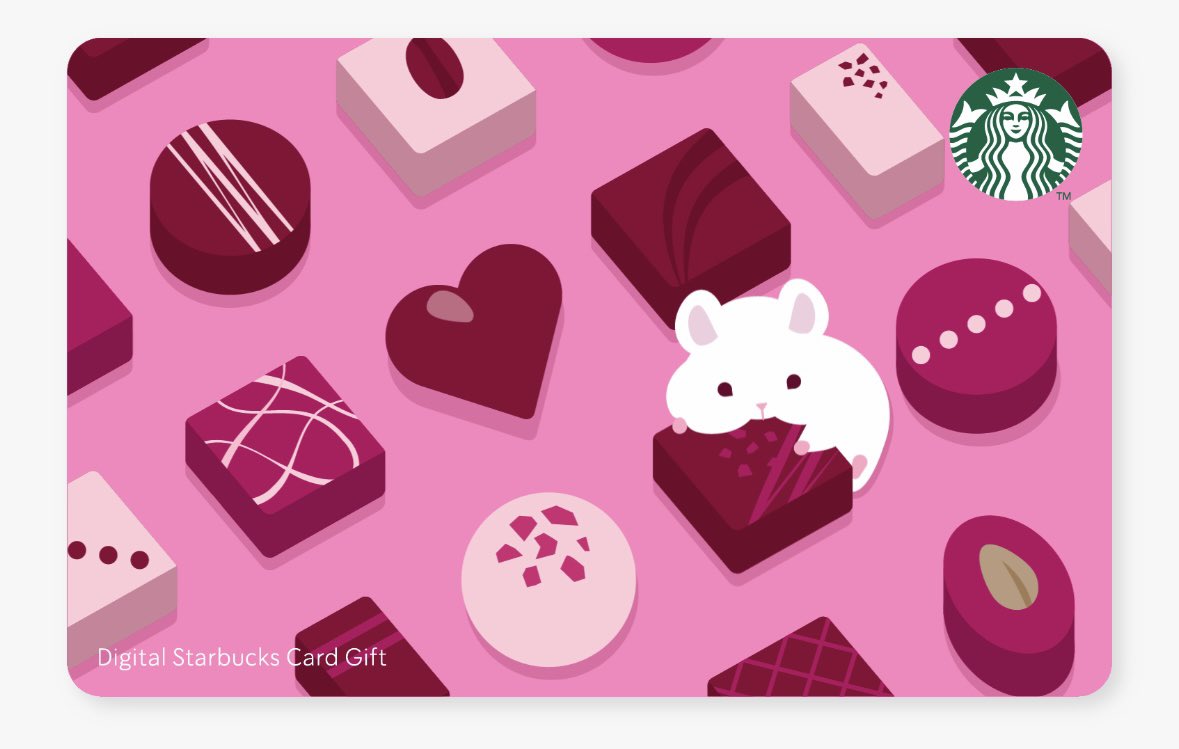 ギフトカードが動くハムスターだと聞いて設定した
かわいい🐹