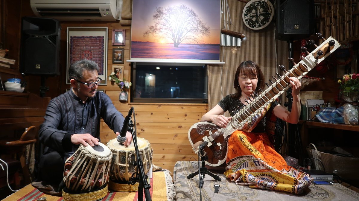 Akiko Sitar Kokubu tweet media