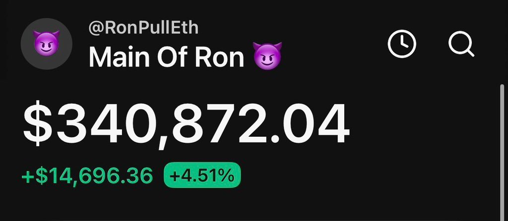 RON tweet media