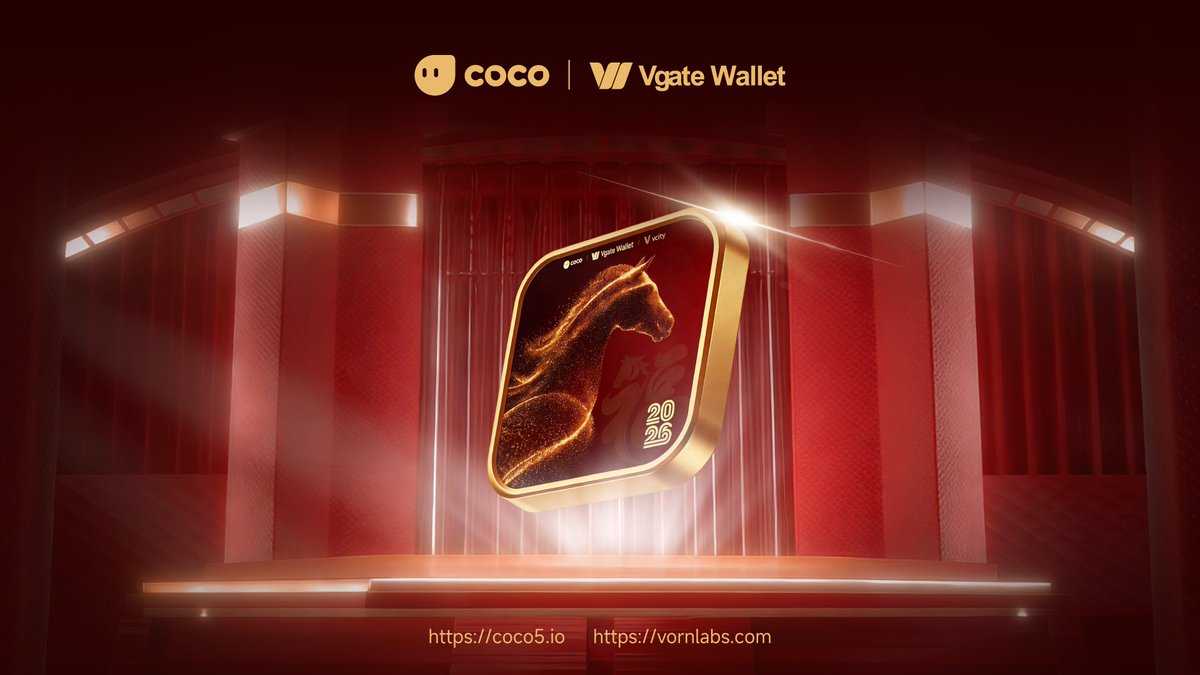 CocoxVgate Wallet
The task period for the “Golden Horse” event is already halfway through.
Will you be the lucky one in this event?

Details 👇
🔗 vcity.app/news/20260120
🔗 coco5.io/#/post/11923?c…

#Coco #VgateWallet #Vcity.app