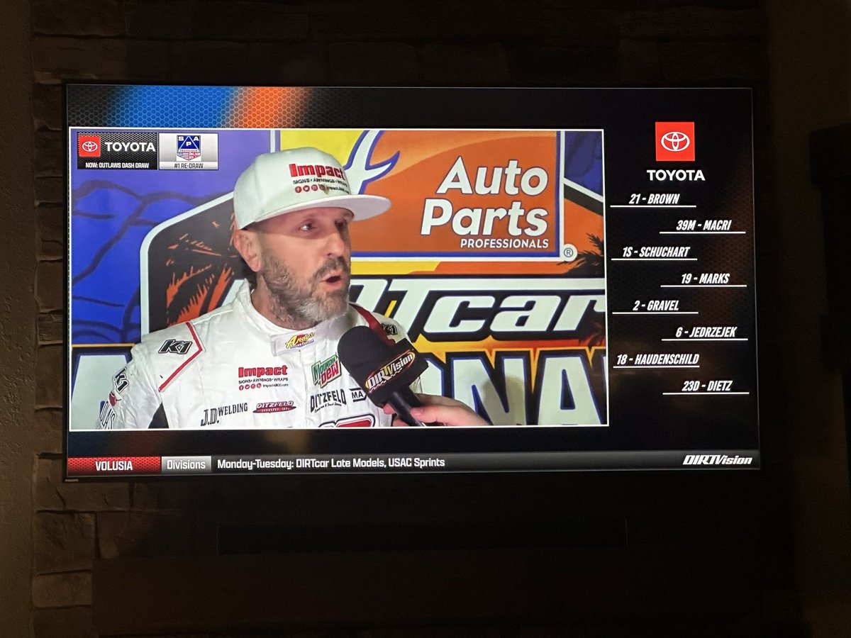 Impact4800's tweet image. Good Luck to our guy @BrianBrown21 Starting on the pole for tonight’s @WorldofOutlaws Dirt Car Nationals final @VolusiaSpeedway in Florida 
#AnySignAnywhere