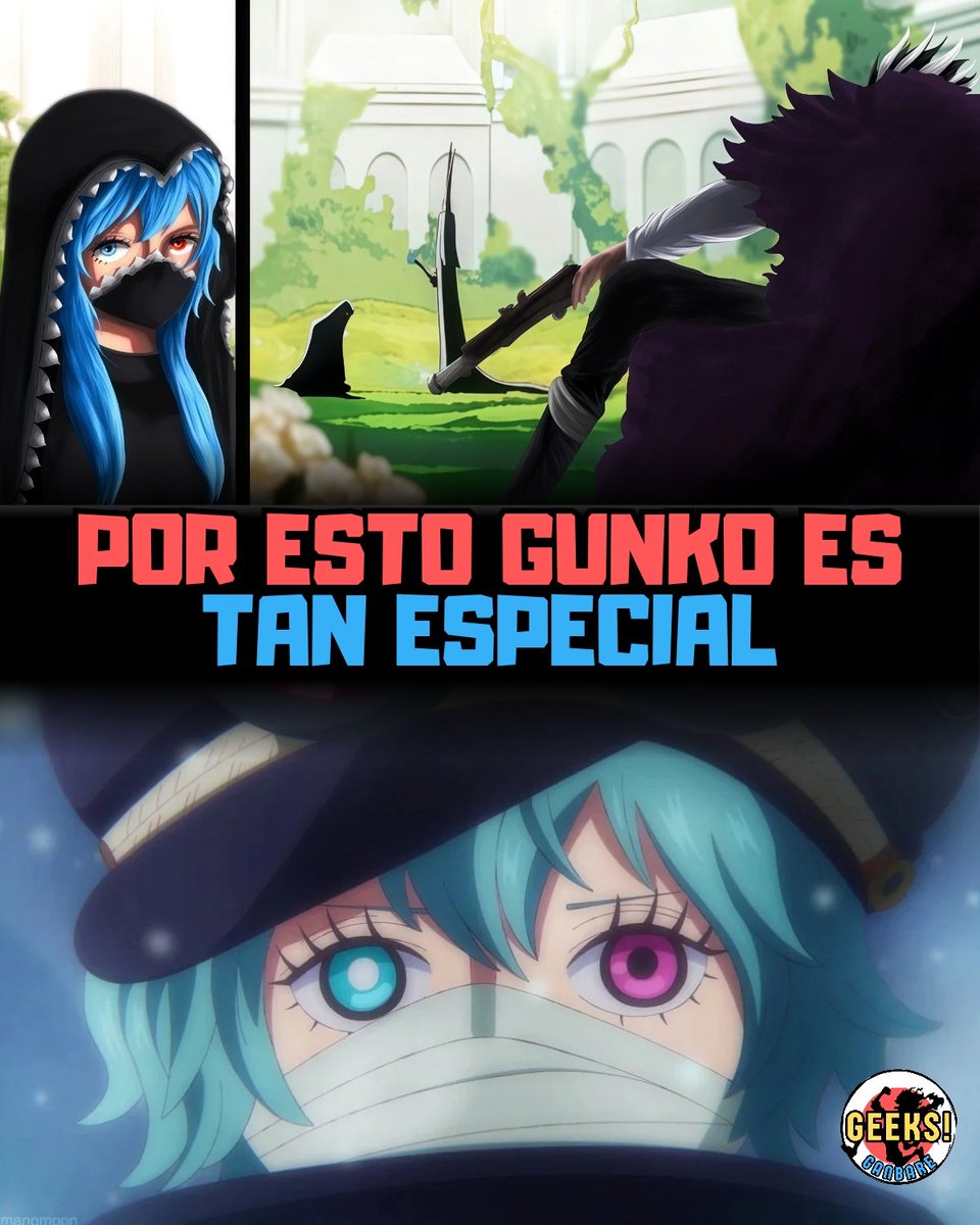 GeeksGanbare's tweet photo. ¡He descubierto porque Gunko es tan especial para Imu!

Con las revelaciones del último capítulo, nos enteramos que Gunko en realidad es la Princesa Shuri quien según Brook debería de tener unos 80 años.

Para efectos prácticos tomaremos los 80 años calculados por Brook como un hecho, por lo que hace 56 años cuando Xebec irrumpe en el salón de las flores la podemos ver junto a Imu sama de 24 años, de allí conservando su misma apariencia hasta el día de hoy. 

Sé que muchos pensarán que el envejecimiento natural no se dió gracias al pacto de ella con Imu, pero yo no creo que esto sea así, debido a que en God Valley la vimos con la misma apariencia de 24 años cuando debería tener ya 42 y allí apenas tenía el título de “Espada Fiel de Dios” ni siquiera era Caballero…

Y de acuerdo a lo visto en la obra, ni las Espadas Fieles de Dios que tienen el contrato del mar somero, ni los Caballeros que tienen el de las profundidades, les impide envejecer.

En mi análisis del capítulo 1150 del manga les planteé mi teoría sobre que el grimorio utilizado por Imunko era el tesoro de Mary Geoise al que se refería Doflamingo, áquel que revela en el capítulo 761, afirmando que con “la inmortalidad”, él podría utilizar este tesoro para conquistar el mundo!

Vimos como este grimorio tiene poderes extraordinarios, es capaz de invocar armas, transformar enemigos en aliados, controlar a las personas y tal vez muchas otras cosas como otorgar a sus seguidores poderes sobre humanos.

Cualidades que si se combinan permitirían a su dueño dominar el mundo entero! Especialmente si toma el control de quienes lo dirigen…

Y… en ese mismo análisis especulé que hacer uso de ese grimorio tendría un gran precio, pues tal vez en consecuencia de usarlo, éste absorba la esperanza de vida del portador…

Por eso Doffy dijo que necesitaba de esa cirugía que podía hacer Law.

Hemos visto a Gunko utilizar el grimorio y con exactamente la misma apariencia desde hace 56 años por lo que...

¡YO CREO QUE GUNKO TIENE LA CIRUGÍA DE LA JUVENTUD ETERNA!

Y por eso, más allá de su fruta o de sus grandes habilidades para combate, es que que es tan especial y valiosa para IMU

Porque el tener “la juventud eterna” le permite a Gunko y por consiguiente a él poder manejar el grimorio!🔥🔥🔥

Esperen más detalles de mi teoría y de la relación de Gunko y Brook en un próximo video que publicaré en la semana 🤗✨

YT:
https://t.co/d4bFv0QJPt

#ONEPIECE