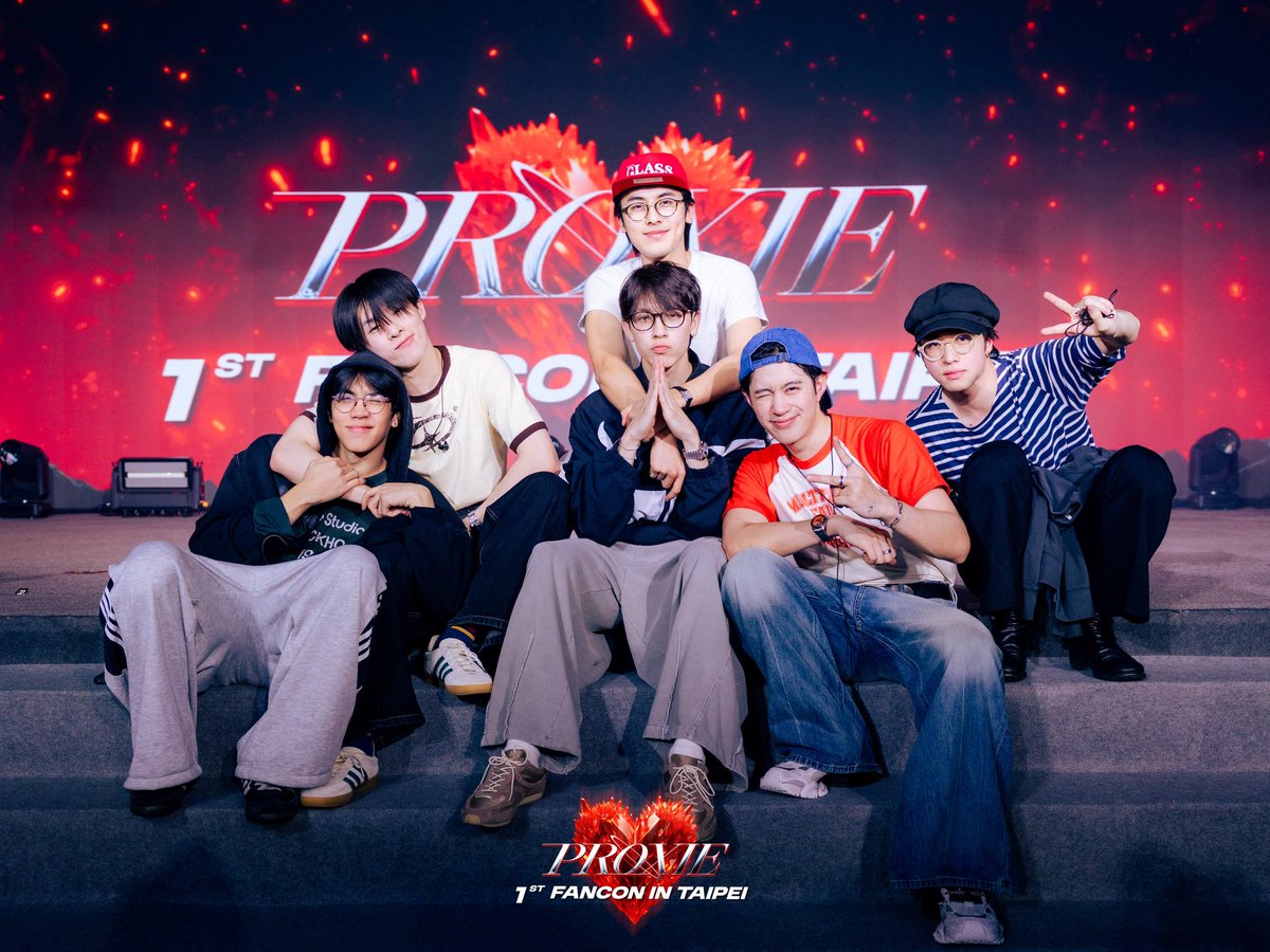 IT’S D-DAY! 🚨
Screams ready! Hearts ready! PROXIE ready!

See you in real soooooooooon
𝐏𝐑𝐎𝐗𝐈𝐄 𝟏𝐬𝐭 𝐅𝐀𝐍𝐂𝐎𝐍 𝐈𝐍 𝐓𝐀𝐈𝐏𝐄𝐈

#PROXIE1stFANCONinTPE 
#PROXIEth