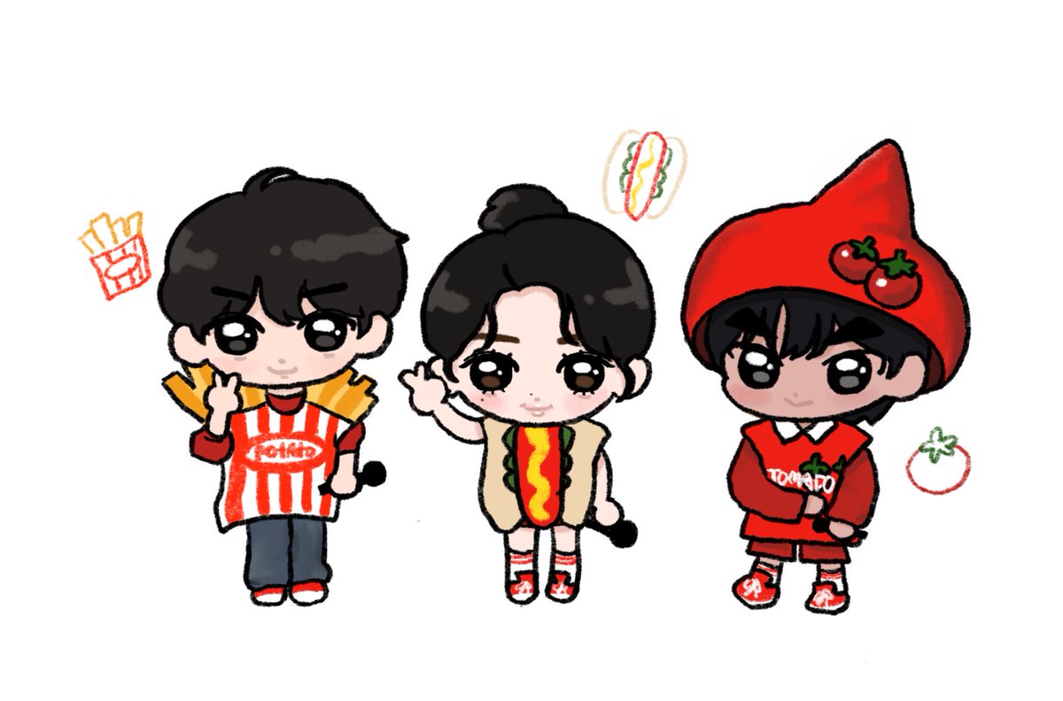 🍟🌭🍅

#콩해또 #규빈 #에이나 #도훈