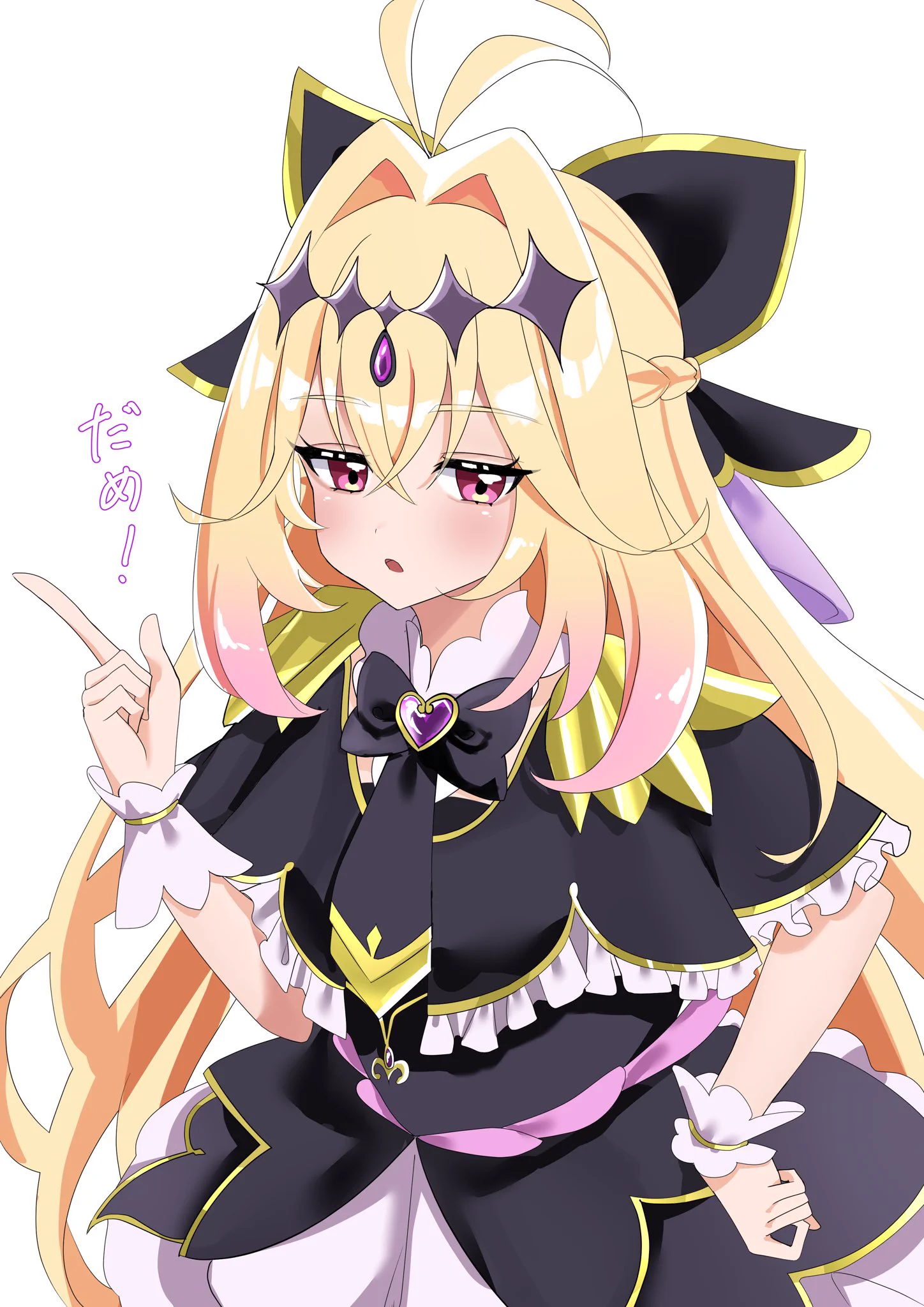 名探偵プリキュア！のキュアアルカナ・シャドウがファンアートで大ブーム