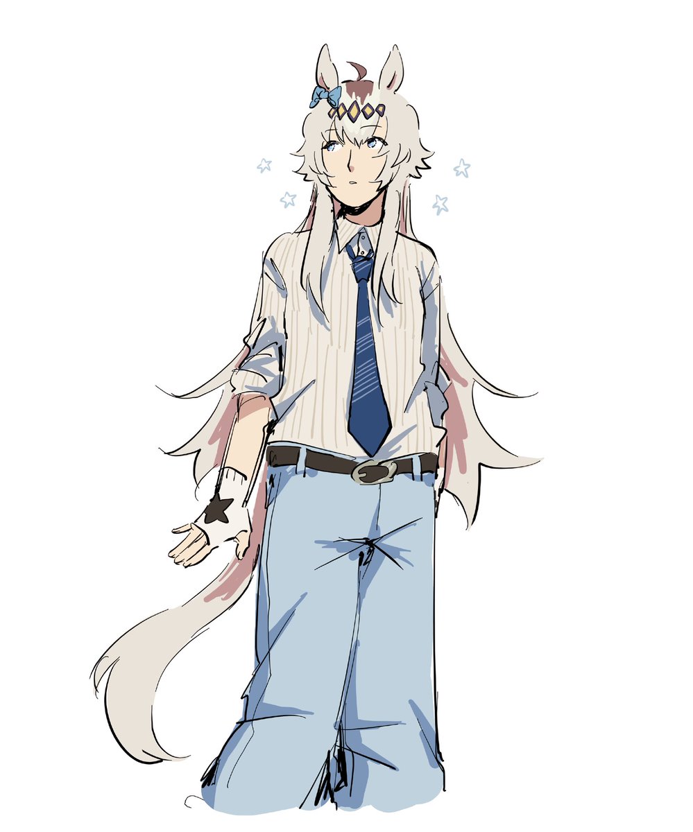 townslore_'s tweet image. oguri in a pretty outfit #umamusume #oguricap