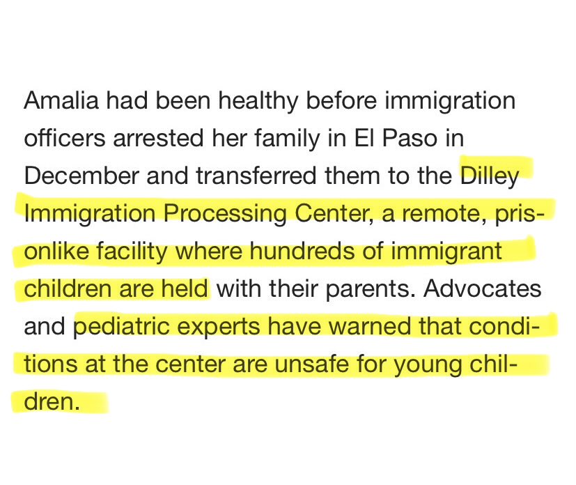 There is a very deep evil at work in the US government. It isn’t just Trump. It’s the entire administration. It’s everyone working at this concentration camp, and all of these camps. It’s everyone in ICE. They all WANT to do this to human beings. This is pure evil.