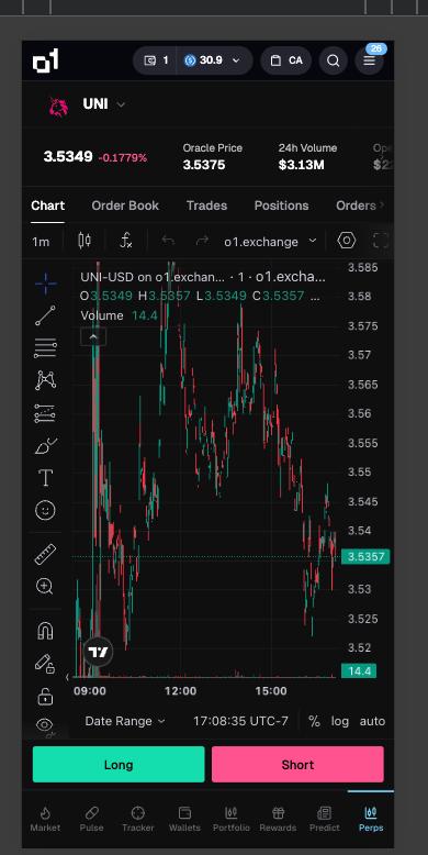 stambouli_o1's tweet photo. too many tabs?

We're building something truly innovative at @o1_exchange: True cross-margin across spot, perps, and prediction markets for all your assets.  One unified balance = real protection from black swan wipes like 10/10/25 or Feb '26 volatility spikes—beyond just ADL.  

Your keys, your assets, fully non-custodial. Max flexibility.

True financial freedom.