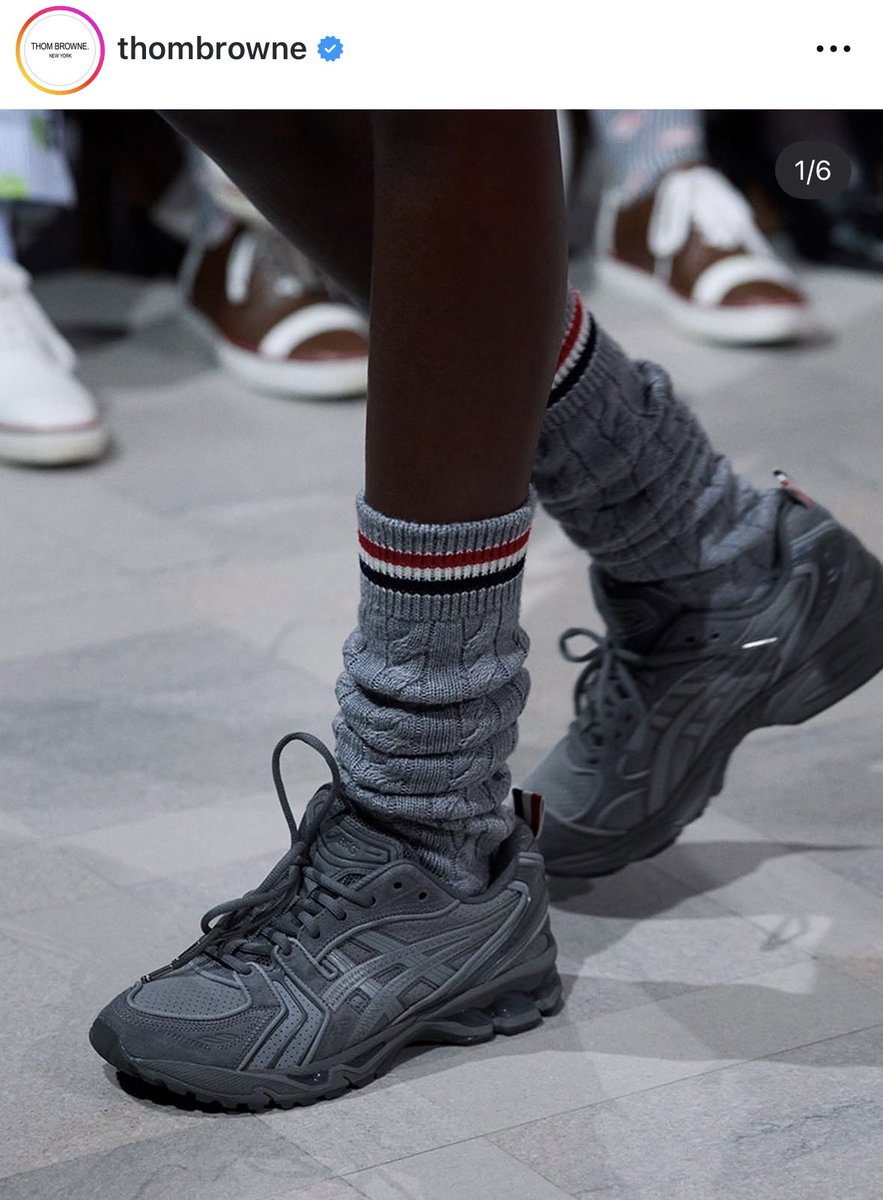 THOM BROWNE x ASICSかわいいー♡ まさかのトムブラウンとコラボ