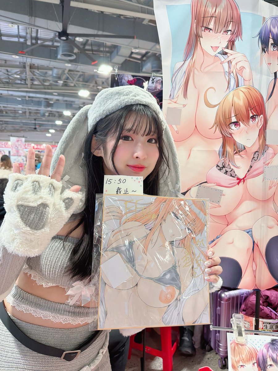 3日目、設営完了しました‼️
よろしくお願いします🐈 