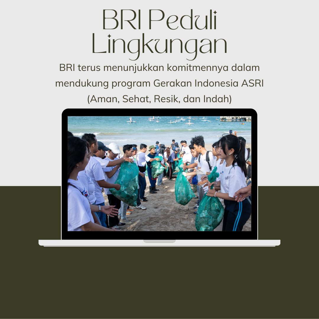 Mihawkykn's tweet photo. Melalui kegiatan Bersih-Bersih Pantai, BRI berkontribusi menjaga ekosistem pesisir sebagai bagian dari komitmen pembangunan berkelanjutan.
#BRIPeduli
#KomitmenBRI
#qrisbri https://t.co/GNSkA6XN1U