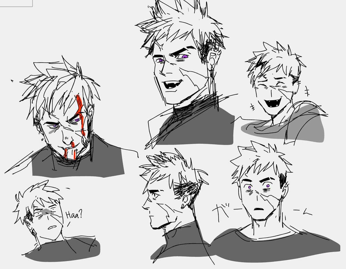 i cant believe they designed a vtuber just for me. scars and fangs and gap moe #Vantalism 