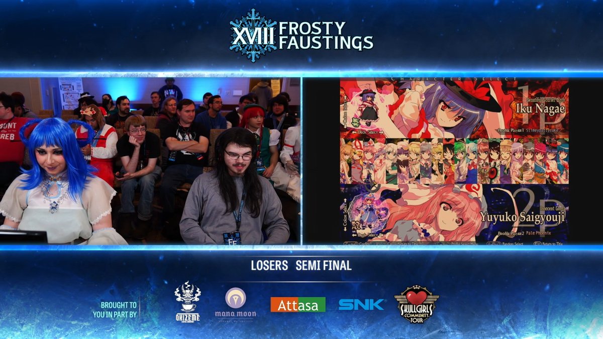 Annual #Touhou time!
<a href="/SmalleNDU/">SmalleNDU</a> re-appears, along with irish, ZeroFuse, and SlimeyPattycake, and a ton of plushies!
Top 4 VOD link below! #FFXVIII2026