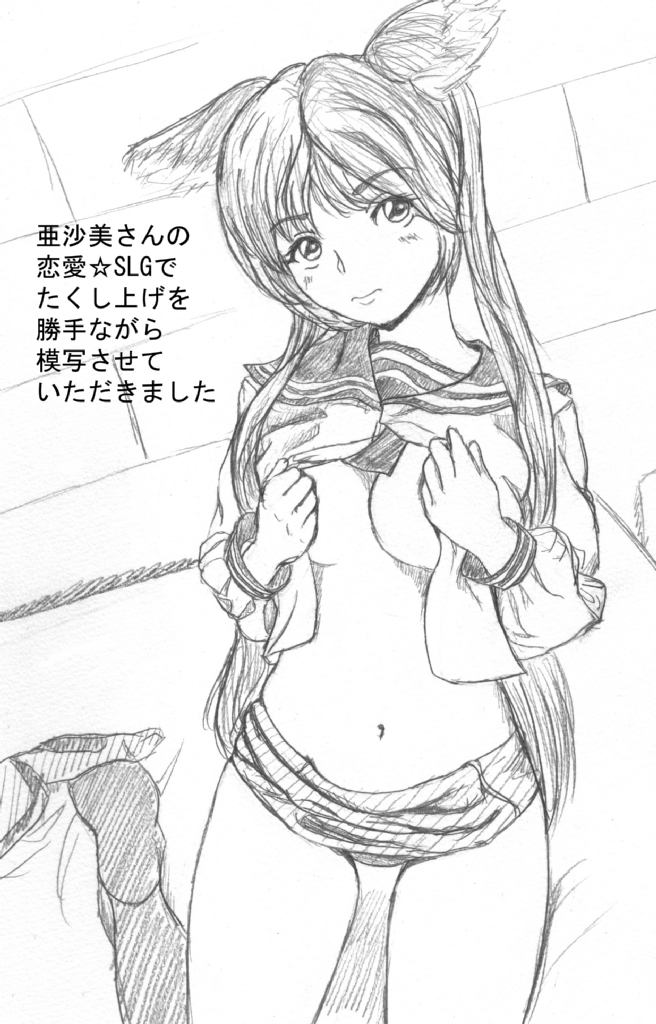 #過去絵 
ド正直に言いますが、セクシー系女性レイヤーさん方をいやらしい目で見ています ←こいつ最低なんだ! 