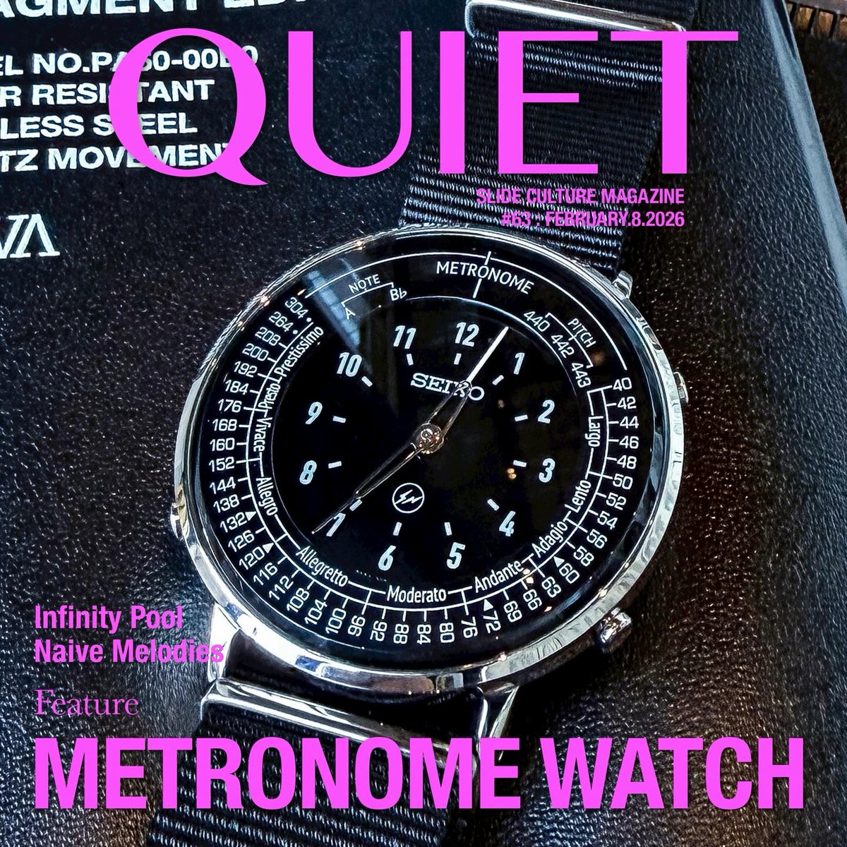 2026年 発売】 FRAGMENT × V.A. × SEIKO METRONOME WATCH