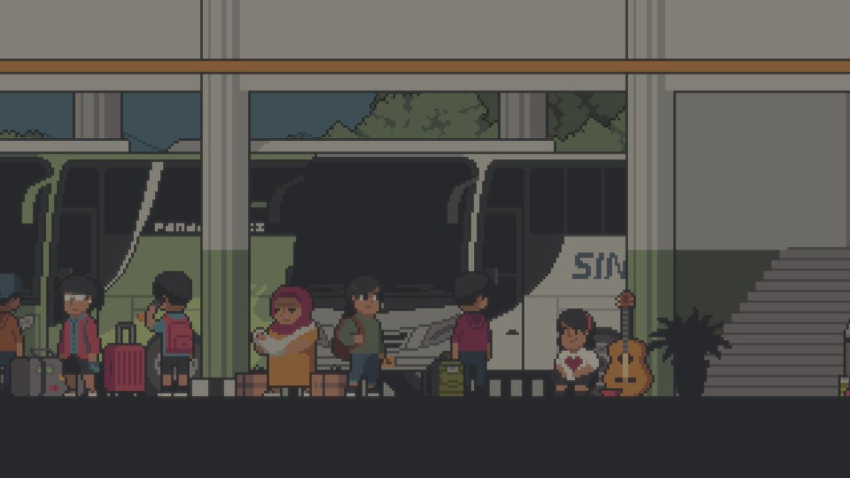 Everyone keeps asking me about the town in the game, so here's a closer look of Tenggarong, East Kalimantan✌️

➡️ Wishlist KONON on Steam:
store.steampowered.com/app/778510/KON…

#pixelart #pixel #pixelgame #horrorgame #indiedev #indiegame #gamedev #indonesia #tenggarong