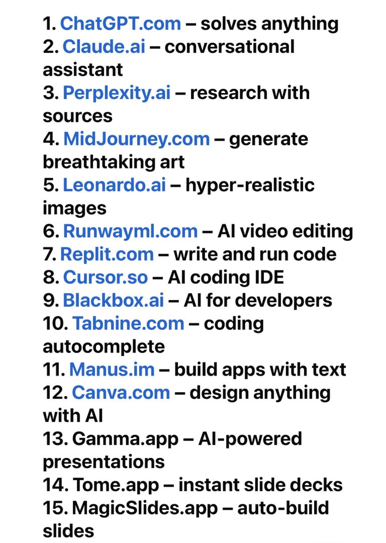 ProCreatorsIO's tweet image. Forget everything! You only need these 15 apps in 2026!