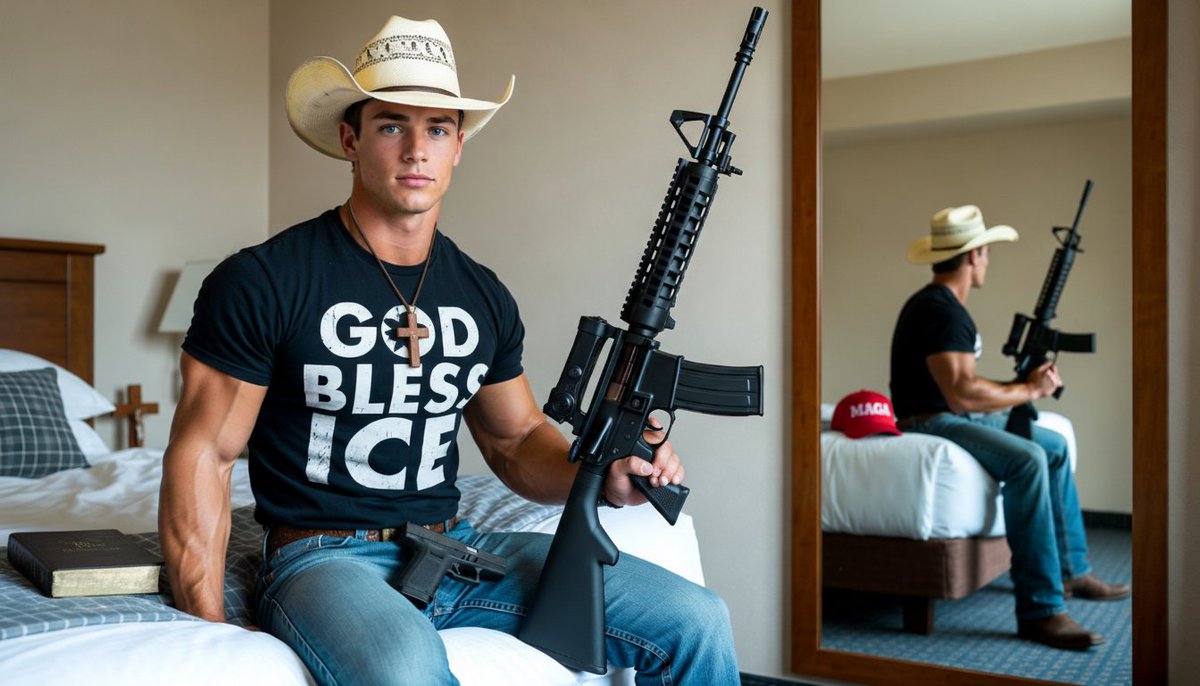 He travels light but never forgets the essentials.