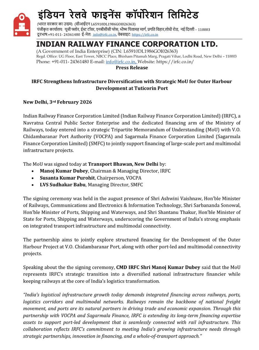 subi_sa's tweet image. #IRFC
115

👀 

Diversifying
Shareholders count reduced 
Holding crucial support level 

#DYOR #investing #Railway 
@Stock_Precision