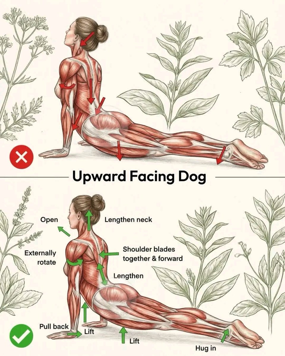 chubbyphysio's tweet image. แปะท่ายืดง่ายๆ แต่ประโยชน์เยอะมากก
-เปิดอก+ขยายปอด
-เสริมความแข็งหลัง+แขน
-ยืดกล้ามเนื้อหน้าท้อง+สะโพก
-ปรับท่าทาง(posture)ดีขึ้น
-กระตุ้นพลังงาน/ความเหนื่อยล้า
-ผ่อนคลาย+ช่วยเรื่องอารมณ์

❌ไม่ทิ้งน้ำหนักไว้ที่ หลังล่าง
✅ กระจายน้ำหนักตัว 3 จุด= ฝ่ามือ,แกนกลางลำตัว,หลังเท้า