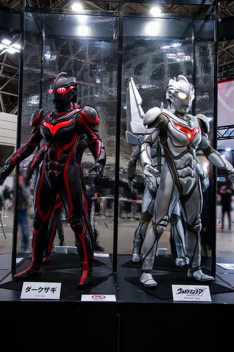 ワンフェス、展示でこの2人いると思わなかったらぶったまげた

#ウルトラマンノア
#ダークザギ
#ワンフェス