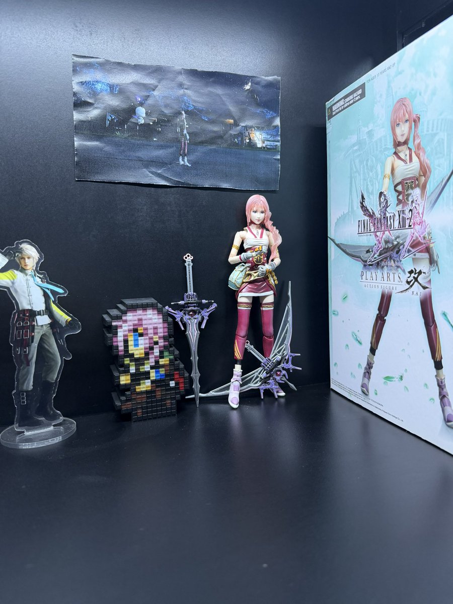 finalrinaz's tweet image. um okay girl we get it u love serah