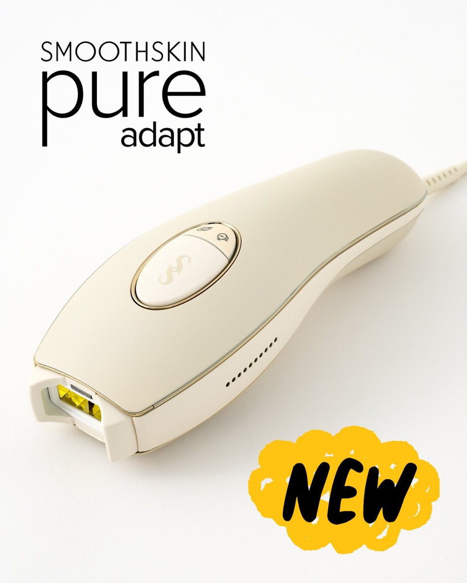 業界シェアトップのブランドSMOOTHSKINさんから、家庭用光脱毛器が