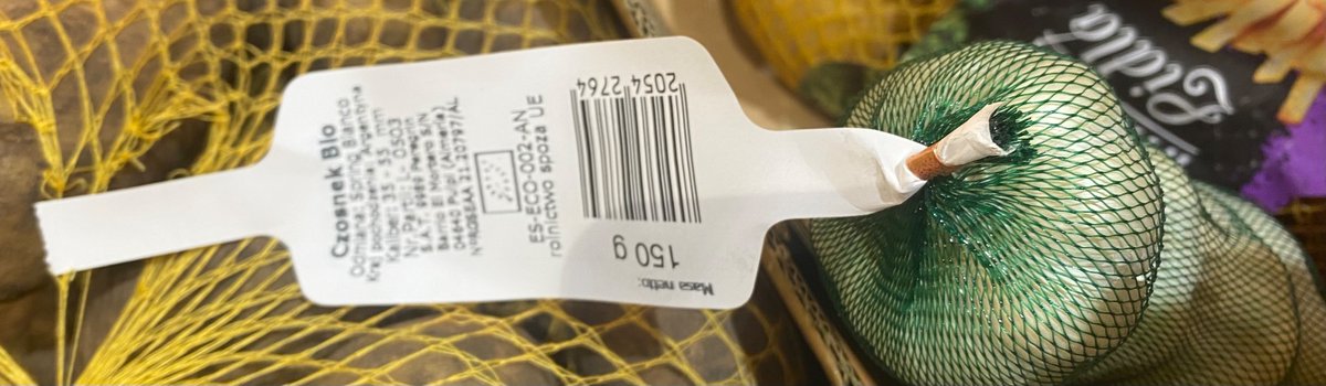 Czosnek BIO. Z Argentyny. Lidl Polska. Witajcie w Mercosur