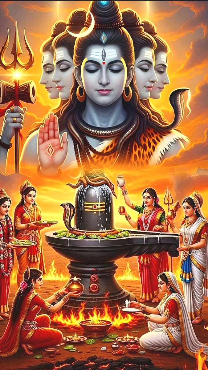 pldubey2011's tweet photo. ईशानः सर्वविद्यानामीश्वरः सर्वभूतानां ब्रह्माधिपतिर्ब्रह्मणोऽधिपतिर्ब्रह्मा शिवो मे अस्तु सदाशिवोम्।। 
जो सम्पूर्ण विद्याओं के ईश्वर, समस्त भूतों के अधीश्वर, ब्रह्म वेद के अधिपति, ब्रह्म -बल-वीर्य के प्रतिपालक तथा साक्षात् ब्रह्मा एवं परमात्मा हैं, https://t.co/IQYYHlpGgD