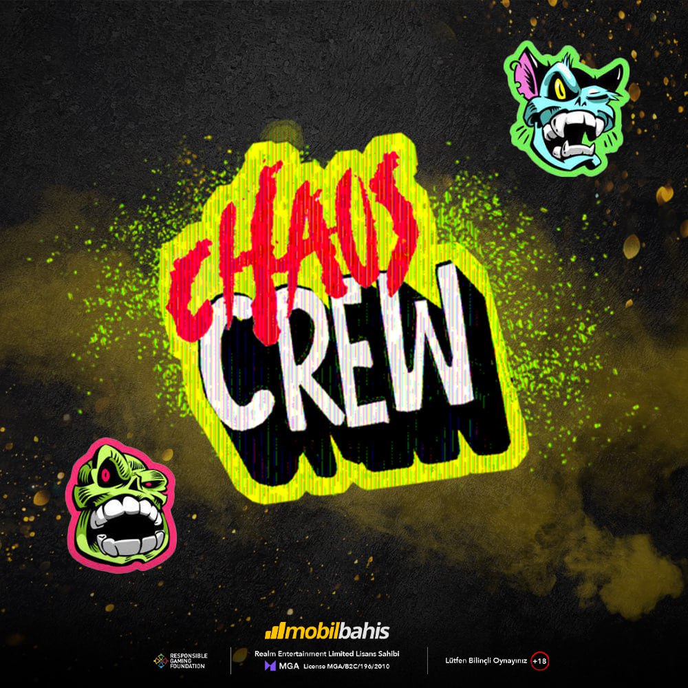 "Kaosun efendileri sahnede! 🐱📷<💀 
 CHAOS CREW patladı, neon boyalar akıyor, çarpanlar uçuşuyor! Cranky Cat ve Sketchy ile 10.000x'e kadar 
delirtmeye hazır mısın? 📷
<a href="/mobilbahis/">Mobil Bahis</a>'te devreye gir, kaosa katıl!
#ChaosCrew #MobilBahis

Güncel giriş: zaplylink.com/_sx8GKVwUQot4D… .
