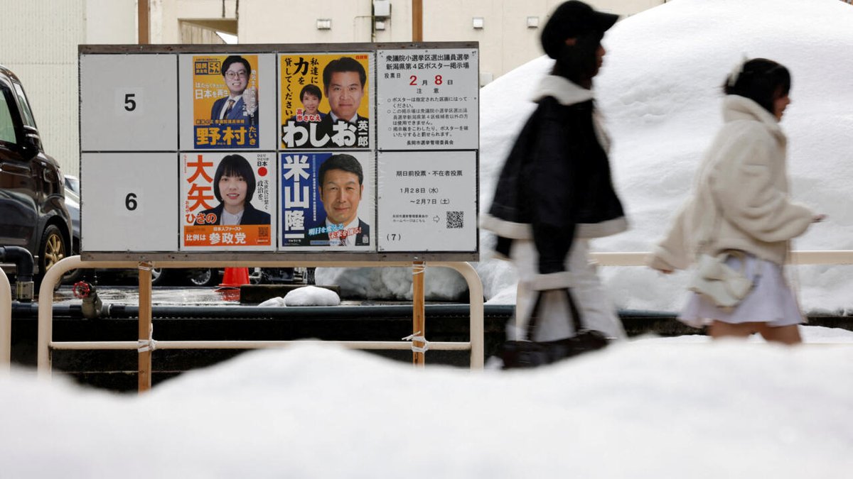 Elecciones anticipadas en Japón, marcadas por el auge de la derecha y un Gobierno popular f24.my/Bj2g.x