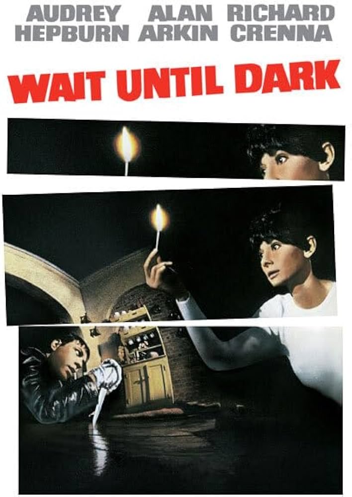 I love watching an older movie and seeing actors I knew from something , do something I didn’t know they could do . Alan Arkin is mind blowing in Wait Until Dark , which is a thriller that even after almost 60 years , still is about as good as it gets for the genre