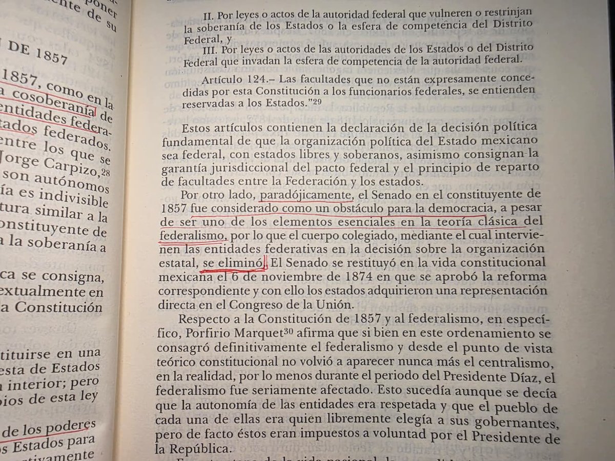 darioangeles's tweet image. ¿Han visto que, a veces, para justificar la elección vía voto de personas juzgadoras, se argumenta que así se estableció en la Constitución de 1857?

¿Saben también qué se hizo en la del 57? Eliminar al Senado por ser un obstáculo para la democracia.

Ahí lo dejo, nada más por si…